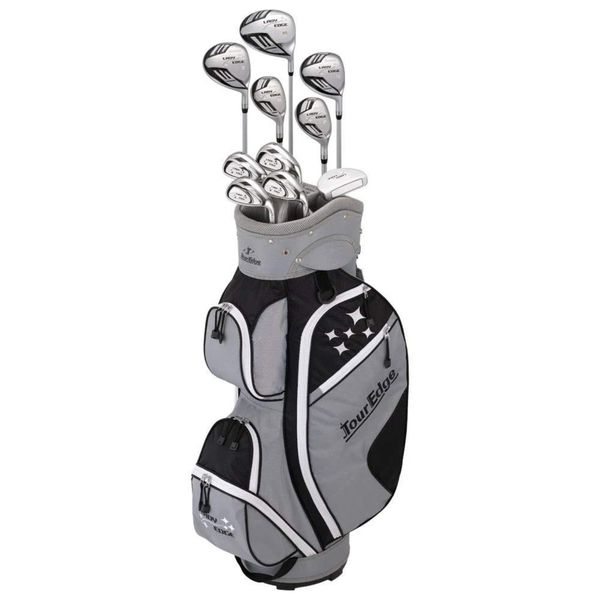 Tour Edge 2020 Lady Edge Full Set Black Grey White LWSRGL11.BB